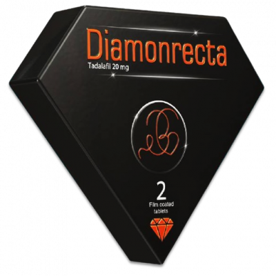 DIAMONRECTA 20 MG ( TADALAFIL ) 2 FILM-COATED TABLETS DIAMONRECTA 20 MG ( TADALAFIL ) 2 FILM-COATED TABLETS